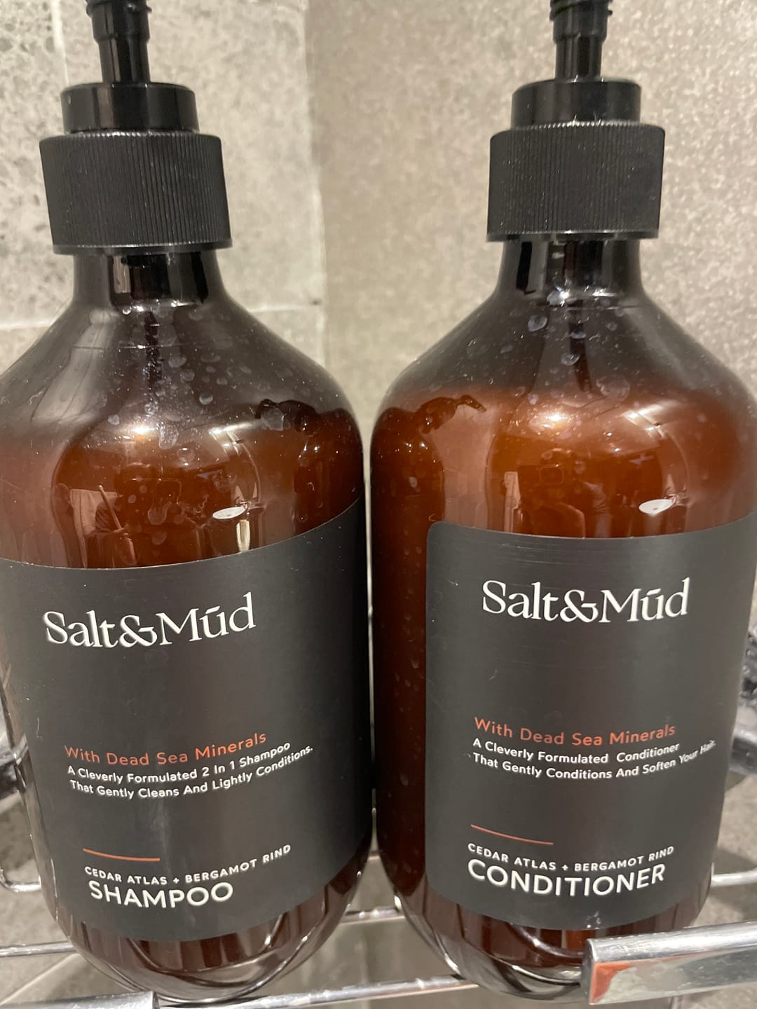 Customer photo review of Hair Shampoo With Dead Sea Minerals 500ml
