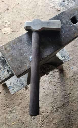 Customer photo review of Dog Head hammer for Blacksmith