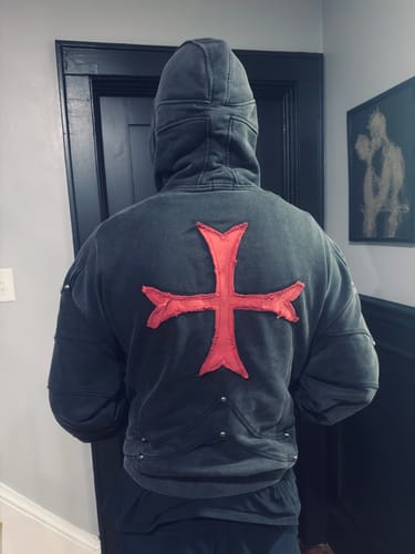 Customer photo review of Crusader Armor Hoodie