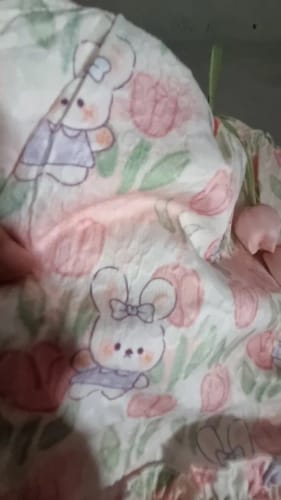Customer photo review of Floral Tulip Flying Sleeve Dress