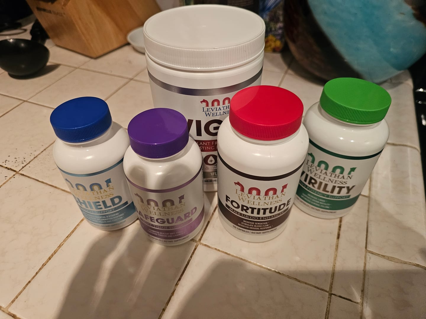 Customer photo review of Vigor 2.0 - Stimulant Free Pre-Workout