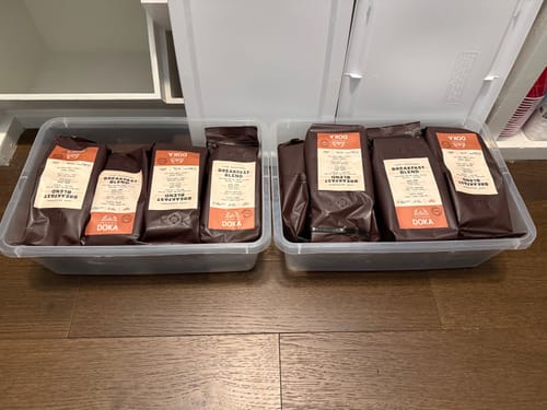 Customer photo review of Café Hacienda Doka Breakfast Blend