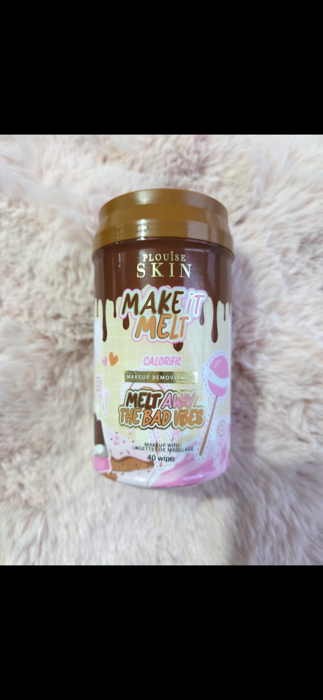 Customer photo review of P.Louise Make It Melt Makeup Remover Wipes