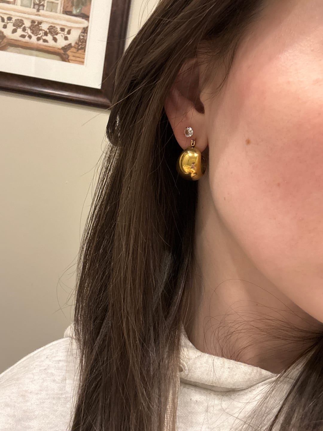 Customer photo review of Bahama Bold Earrings