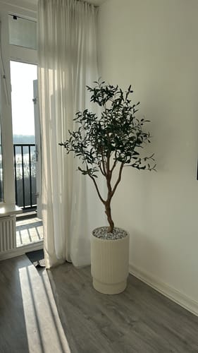 Customer photo review of Kunst Olijfboom 150cm