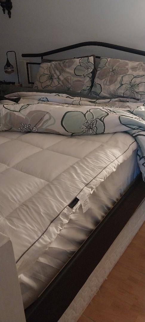 Customer photo review of Luxury Mattress Topper