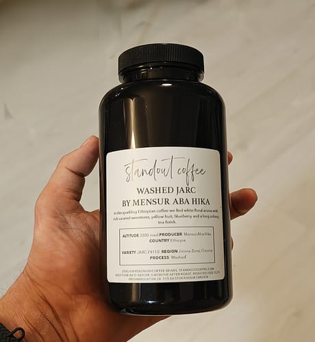 Customer photo review of Washed JARC by Mensur Aba Hika, Jimma, Ethiopia