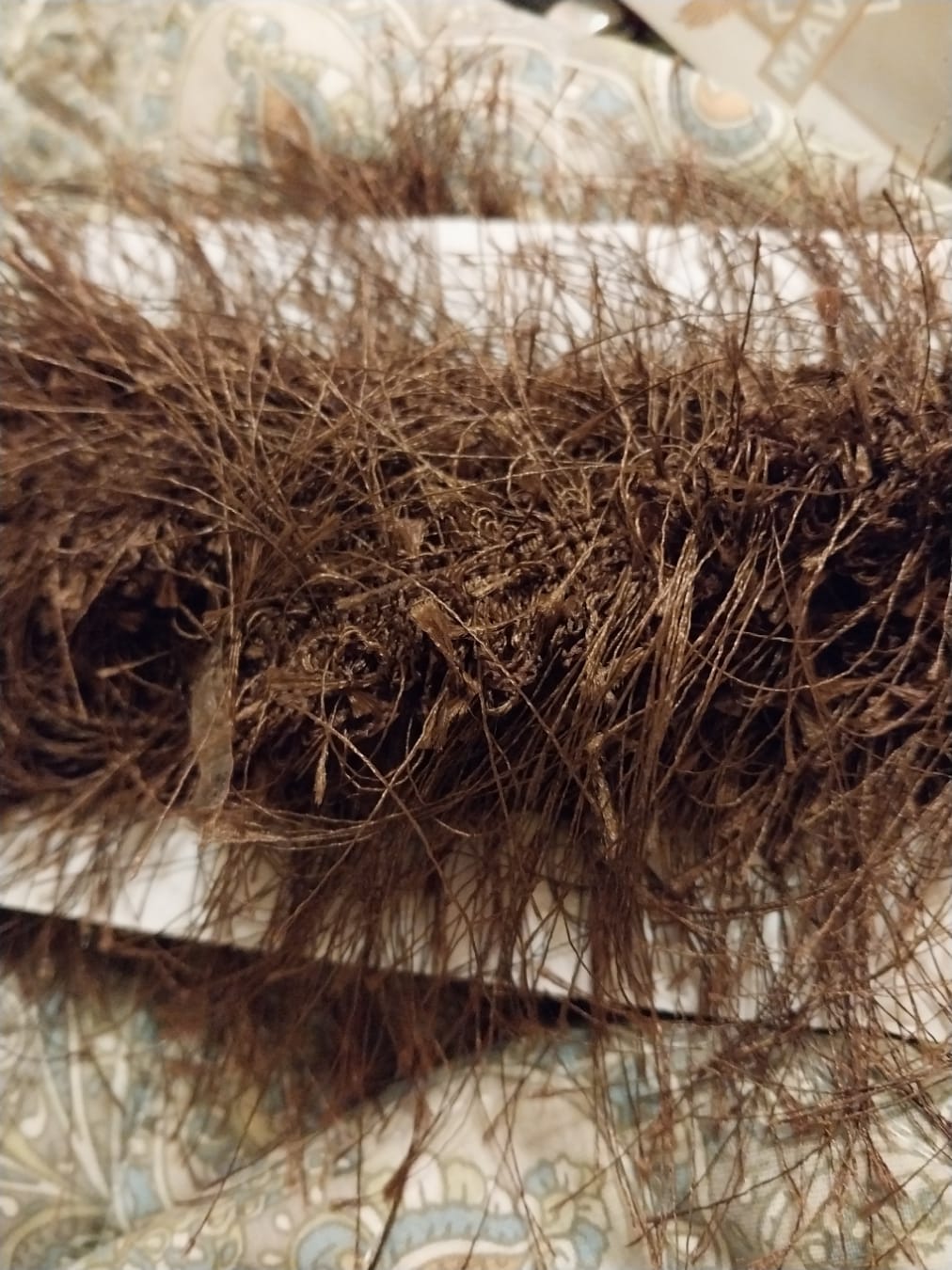 Customer photo review of Pippa Eyelash Fringe Trim (7/8") (Sold by the Yard)