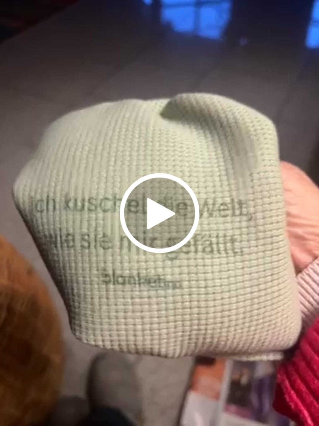 Customer video review of Bio Wärmekissen mit Rapssamen