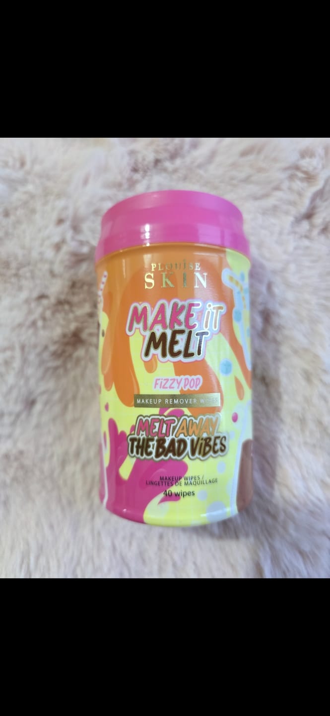 Customer photo review of P.Louise Make It Melt Makeup Remover Wipes