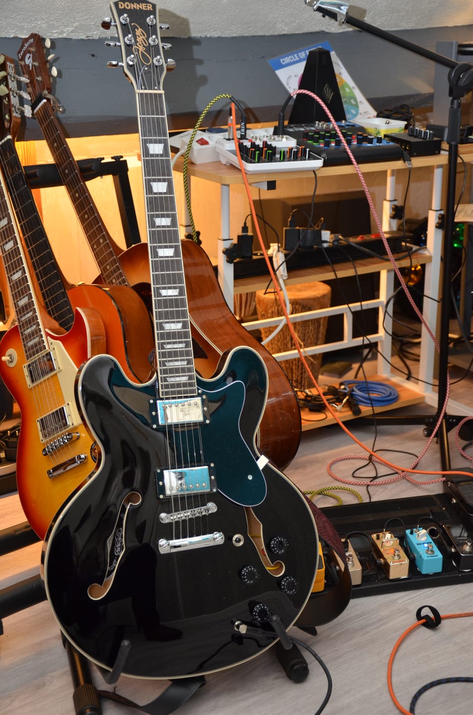 Customer photo review of Donner DJP-1000 Guitare Jazz Demi-Caisse