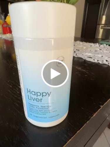 Customer video review of Happy Liver