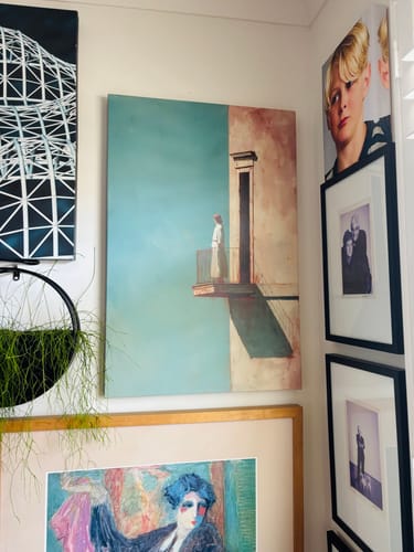 Customer photo review of Alone in Light Print
