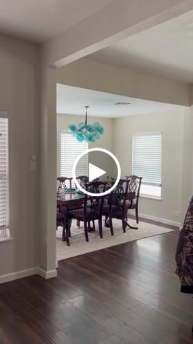 Customer video review of Modern Cluster Blue Glass Globe Bubble Chandelier