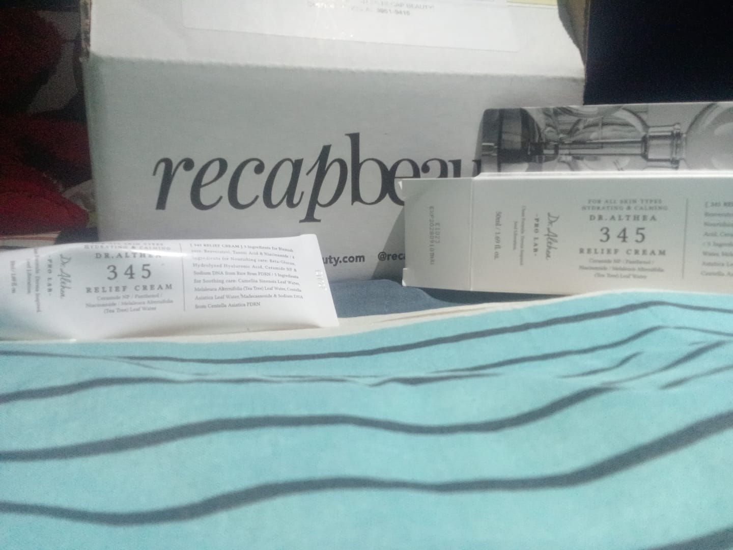 Customer photo review of 345 Relief Cream
