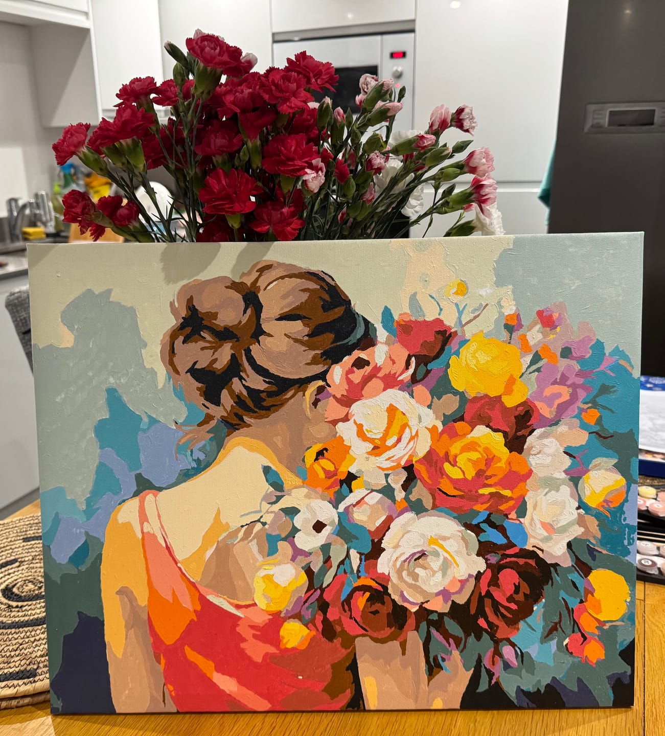Customer photo review of Lady in Red