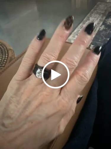 Customer video review of Silicone Ring Stackable Set – 11×8 mm Oval Cut CZ | Patented Design - GlowStone Collection