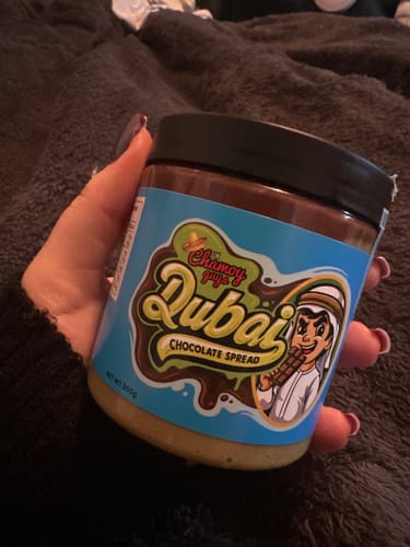 Customer photo review of Dubai Chocolate Pistachio Kunafa Spread