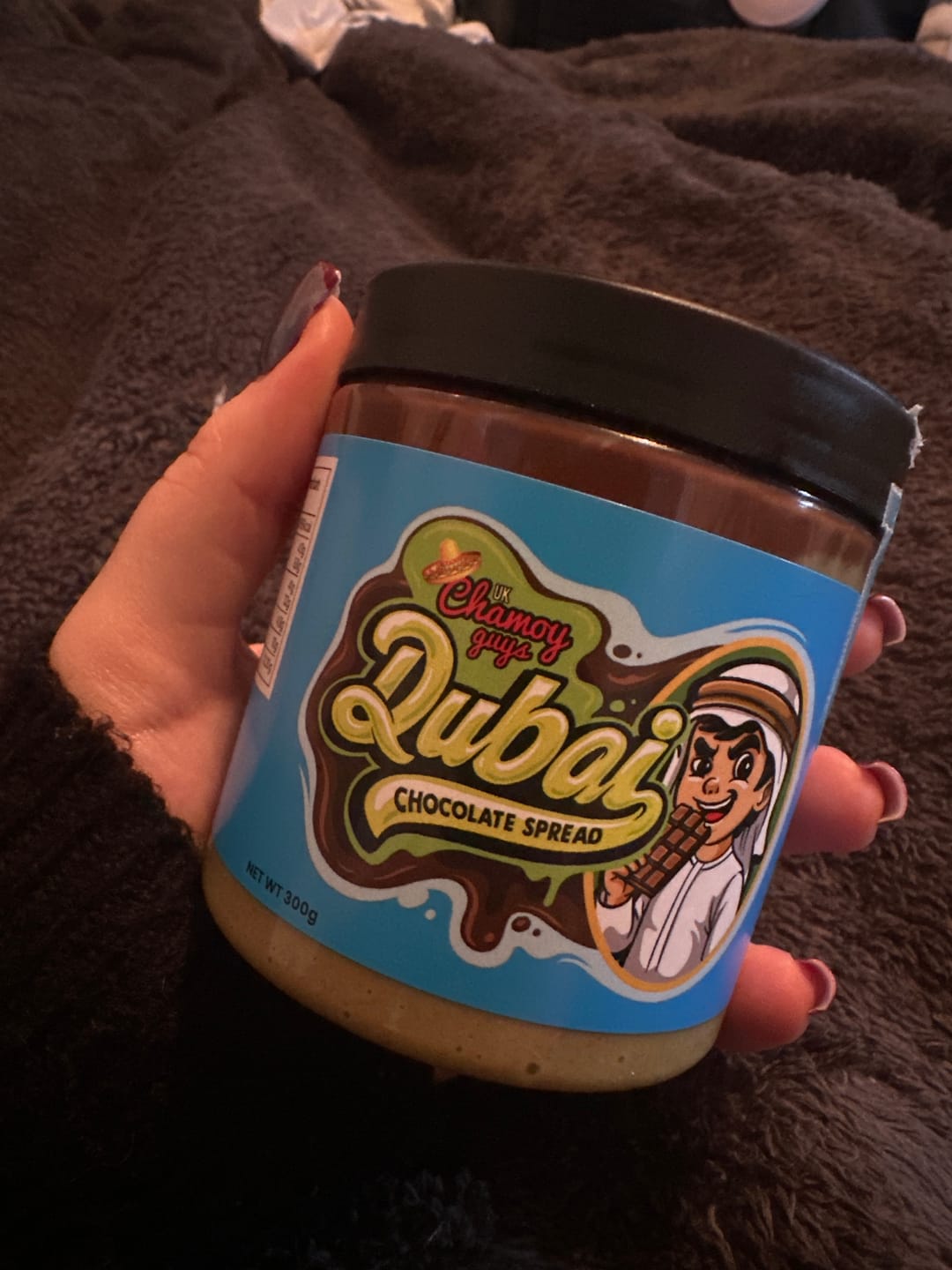 Customer photo review of Dubai Chocolate Pistachio Kunafa Spread