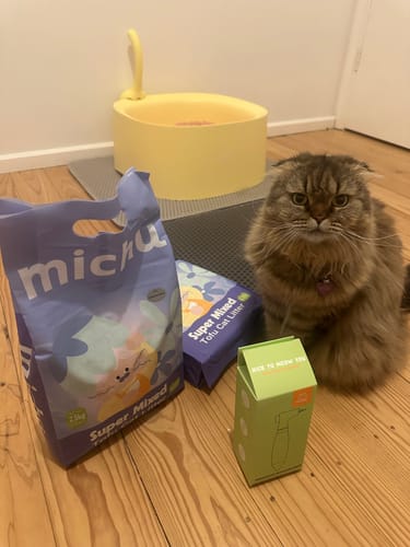 Customer photo review of Michu Shedding Rake - The Ultimate Undercoat Grooming Tool for Australian Pet Owners