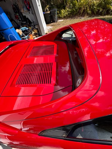 Customer photo review of C- Roof Trim Reproduction Molding Strip