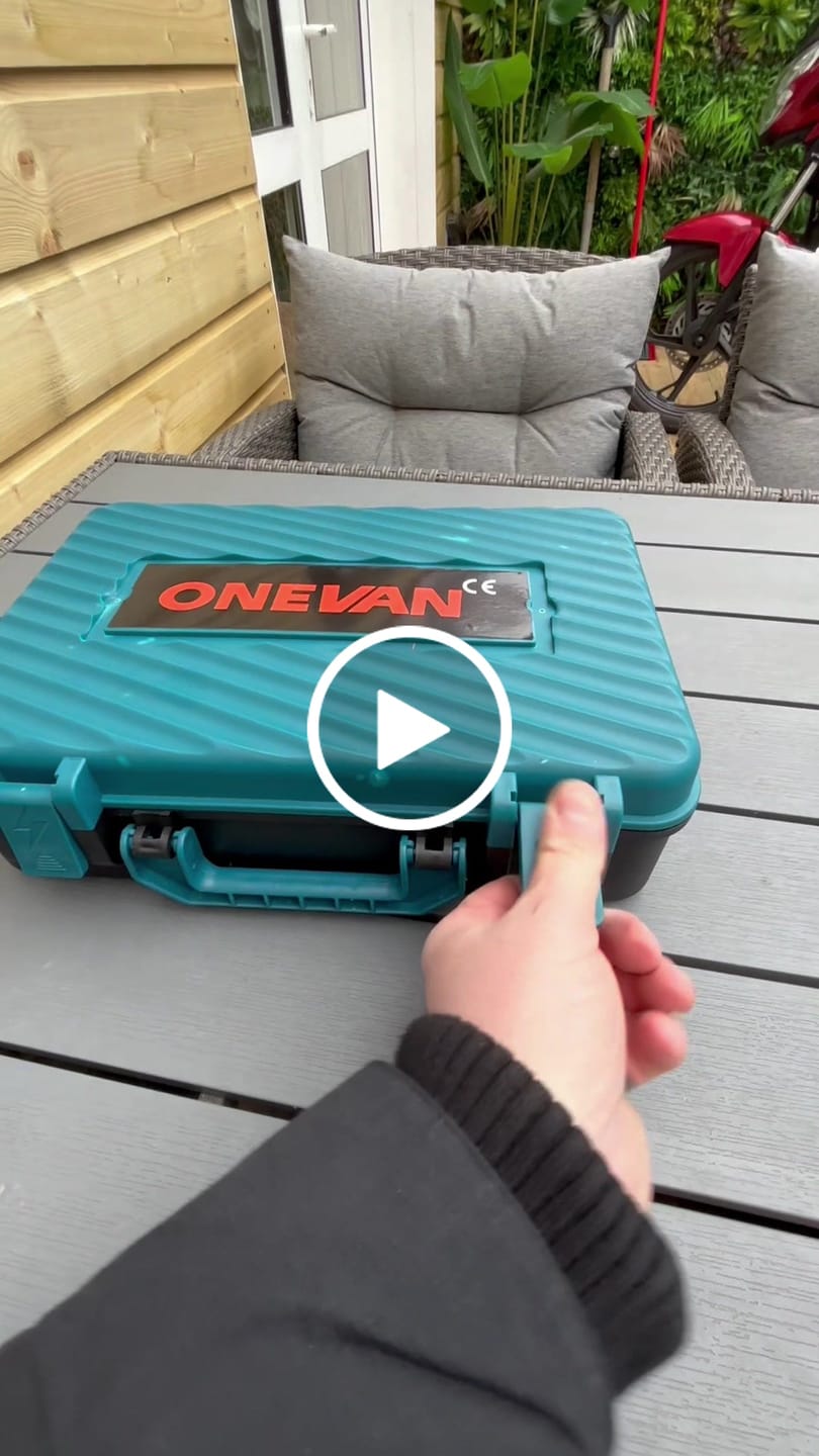 Customer video review of ONEVAN 1/2" 1200N·m Brushless Cordless Impact Wrench | For Makita 18V Battery