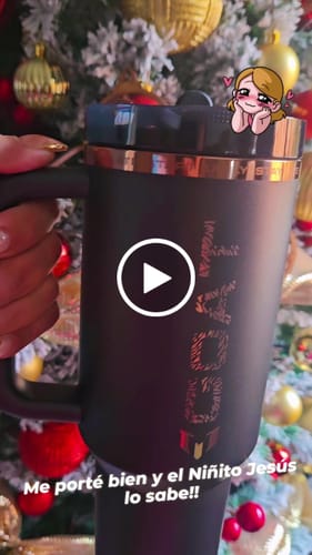 Customer video review of Messi x Stanley 1913 Quencher ProTour Flip Straw Tumbler GOAT Black | 1.1L