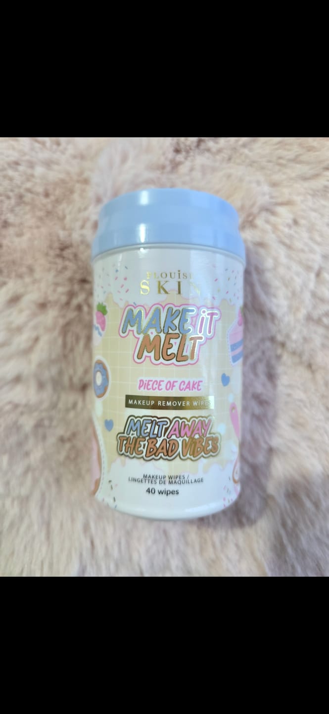 Customer photo review of P.Louise Make It Melt Makeup Remover Wipes