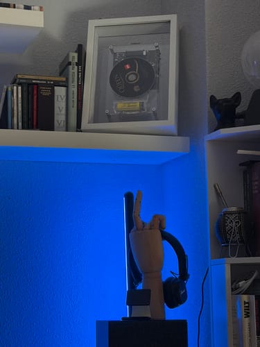 Customer photo review of M1 Music Frame CD Player