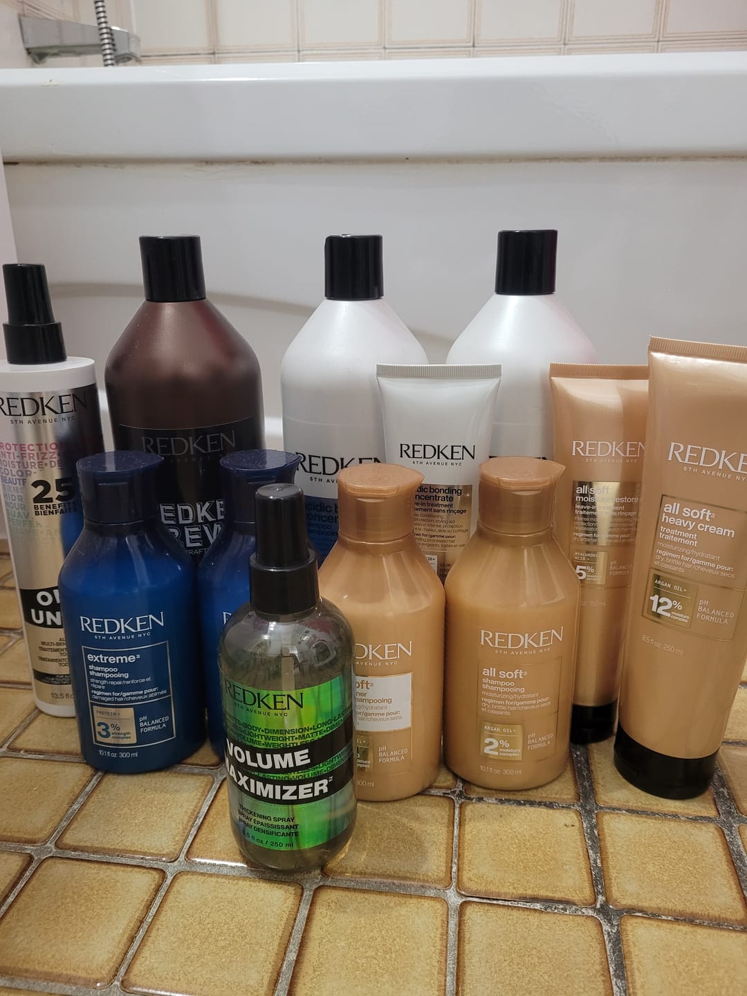 Customer photo review of Coffret des fêtes Redken - Acidic Bonding Concentrate