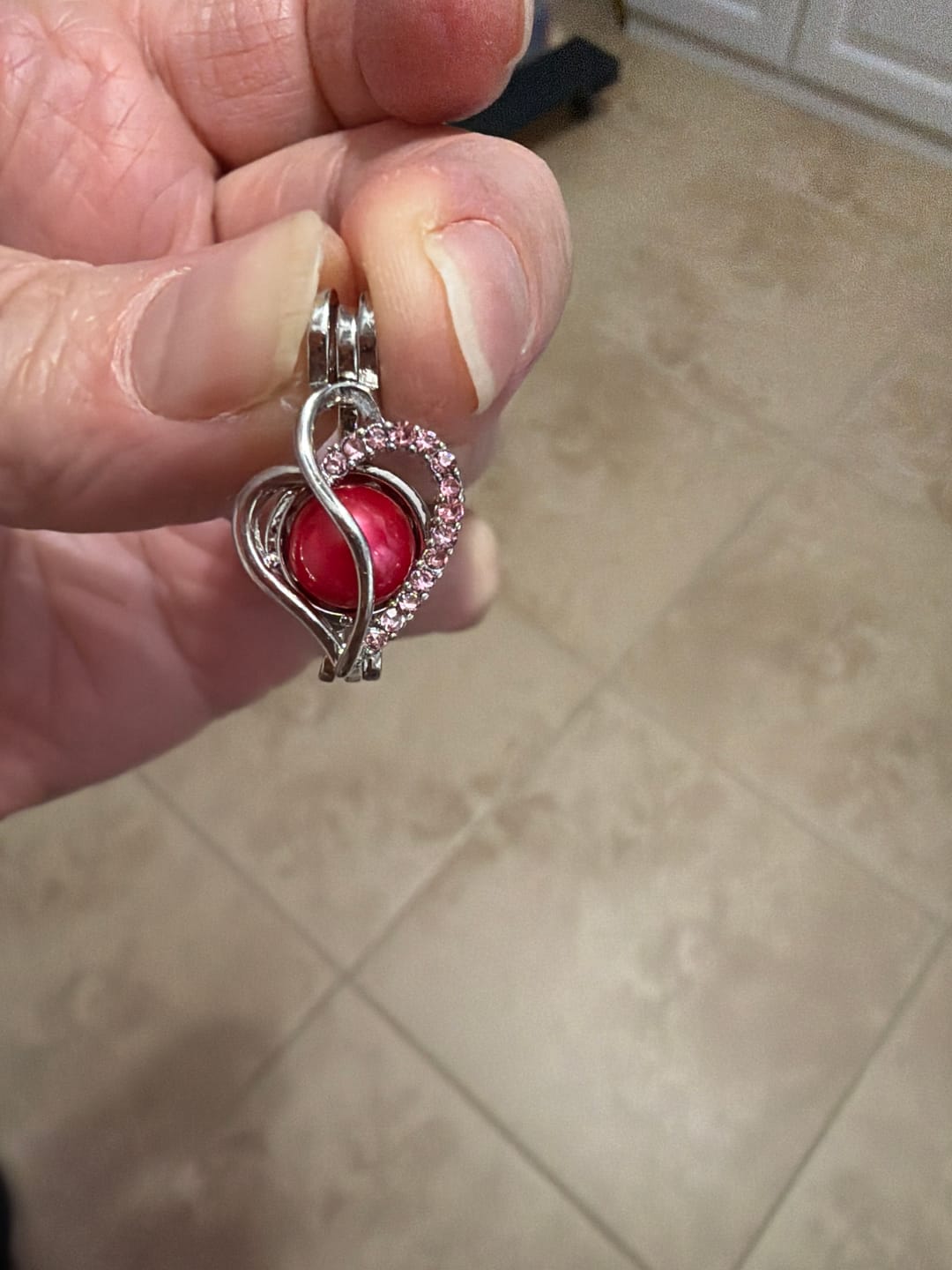Customer photo review of Freshwater Oyster - Rice Shaped Pearls