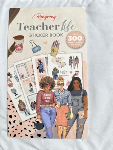Customer photo review of Teacher Life Sticker Book