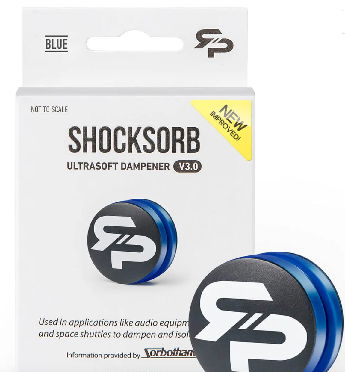 Customer photo review of NEW RTP SHOCKSORB DAMPENER V3 - The only dampener made for pain relief and performance.