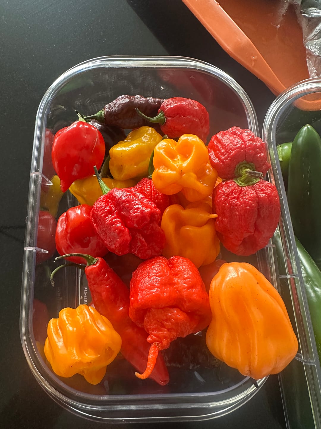 Customer photo review of Super Hot Fresh Chillies