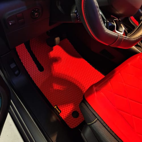 Customer photo review of Auto Fußmatten nach Maß - Komplettset