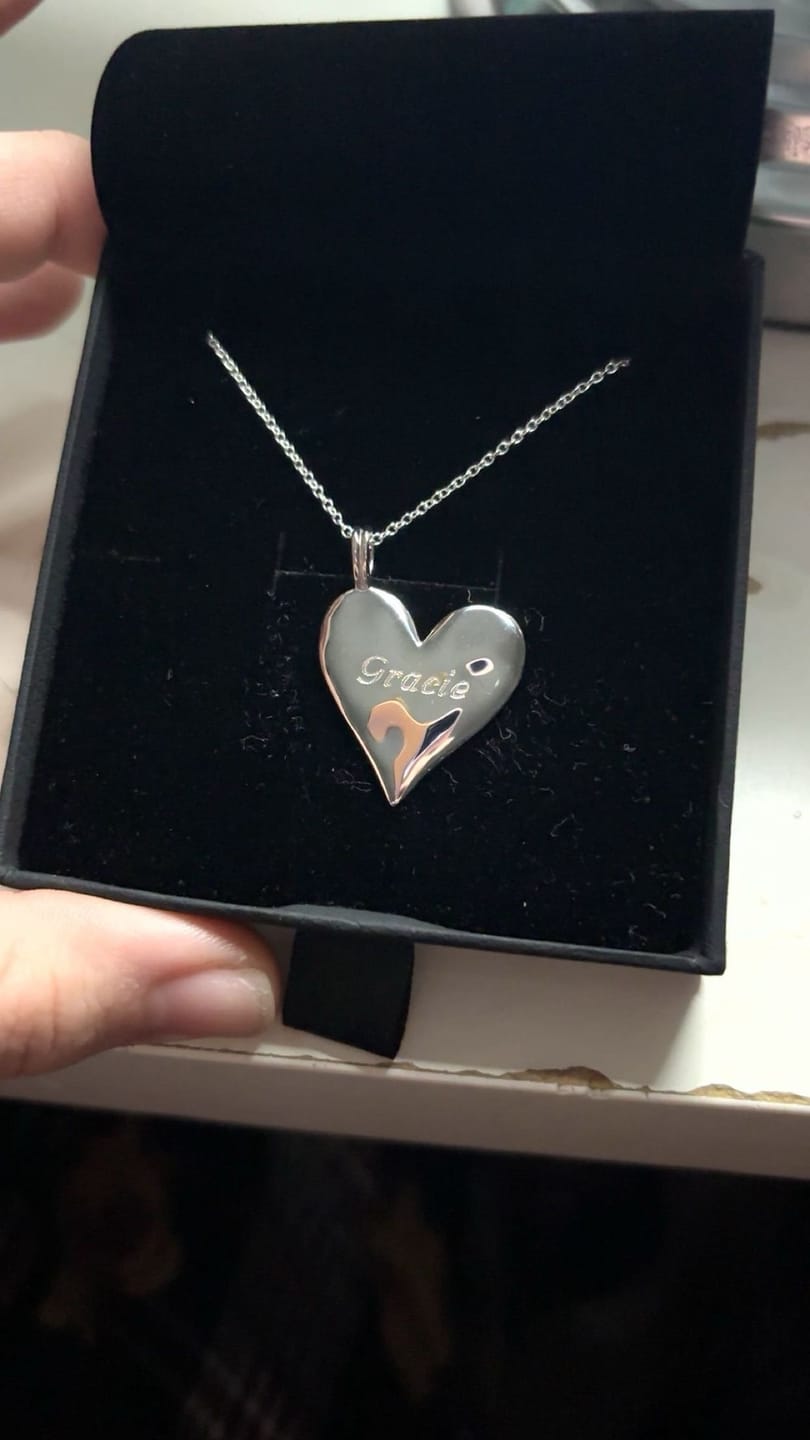 Customer photo review of Back Engravement