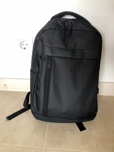 Customer photo review of Mochila de Negócios Portátil 15.6 Polegadas