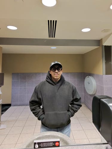 Customer photo review of Polar Fleece Regular Fit Hoodie - Yeezy Gap - 3 Colors Available