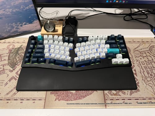 Customer photo review of Keychron Q10 Max(Alice佈局) QMK/VIA 全鋁客製化 無線機械式鍵盤(注音版本)