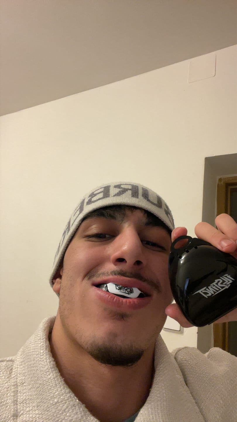 Customer photo review of ImpactShield Premium Mundschutz