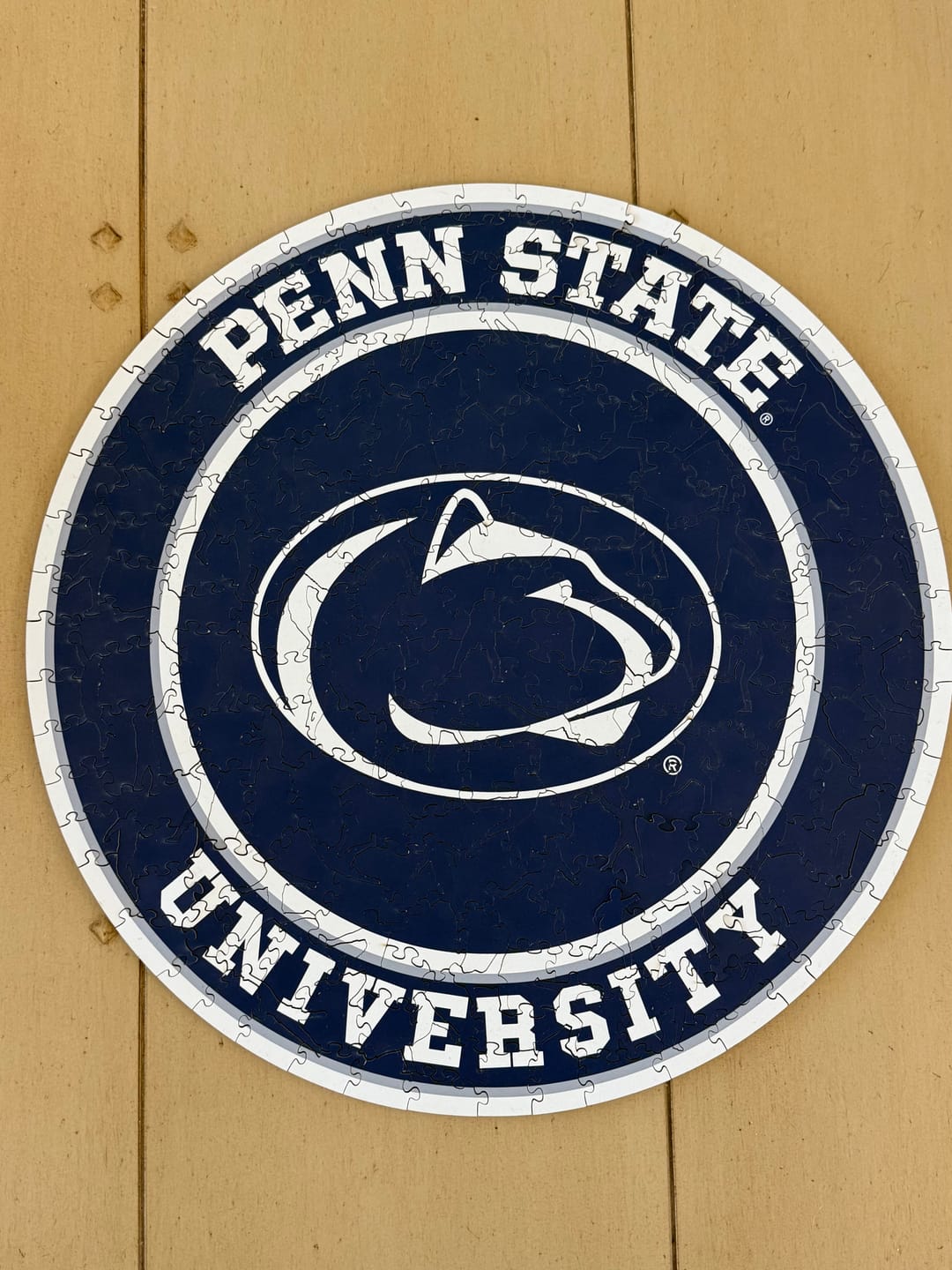 Customer photo review of Penn State University - Wooden Puzzle