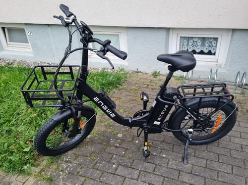 Customer photo review of Engwe L20 SE 250W 20" Foldable Electric Bike 561Wh Trekking Bike Step-through E-bike 36V 15.6Ah Battery