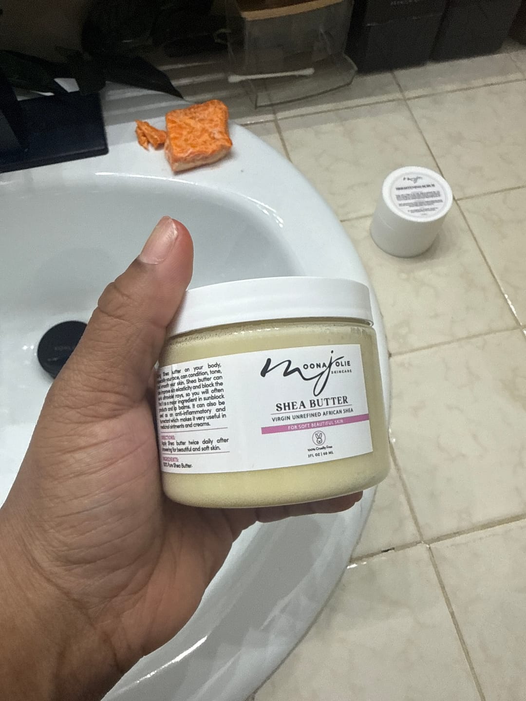 Customer photo review of Organic Shea Butter