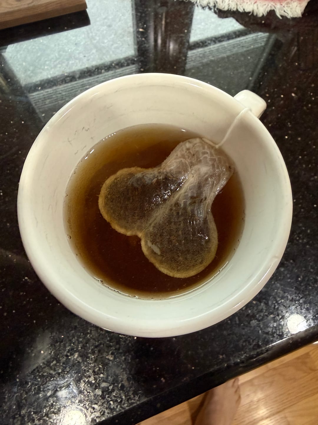 Customer photo review of English Breakfast SACK’D – Bold Black Tea