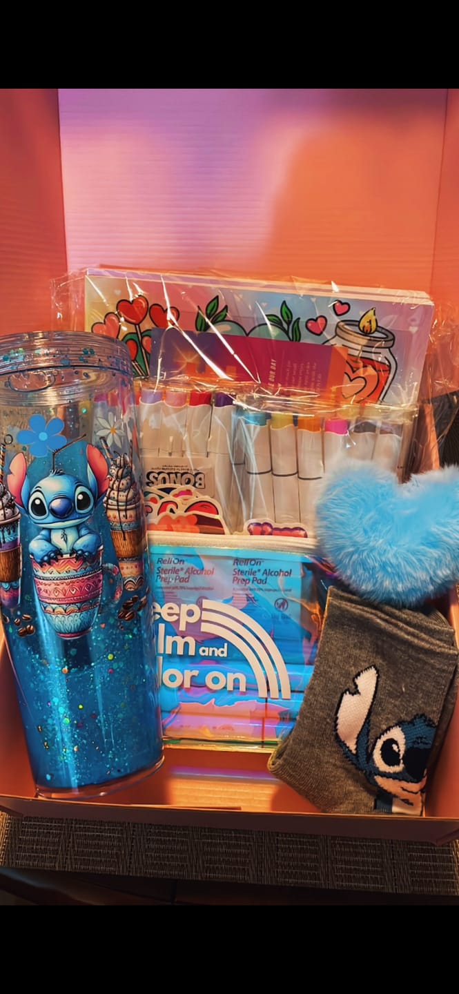 Customer photo review of Cute Frog with Strawberry Holographic Jumbo Sticker