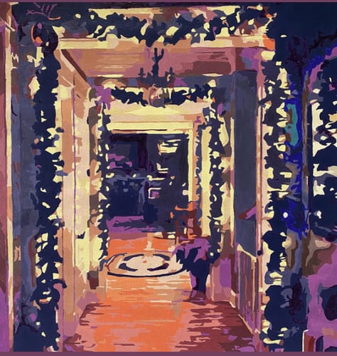 Customer photo review of Custom Landscape Paint By Numbers