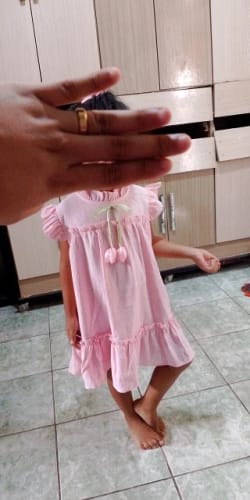 Customer photo review of Pink Tulip Fly Sleeve Dress