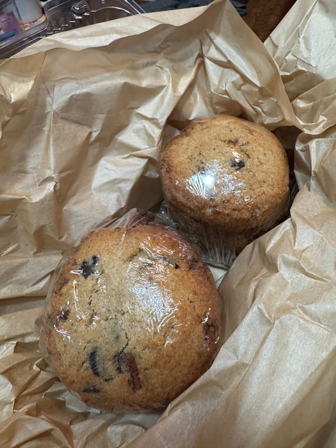 Customer photo review of Low Carb Keto Pecan Chocolate Chip Cookies