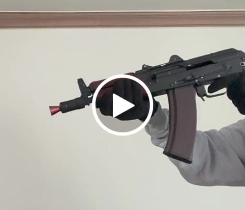 Customer video review of VFC AKS74U (AVS74U) GBBR Airsoft