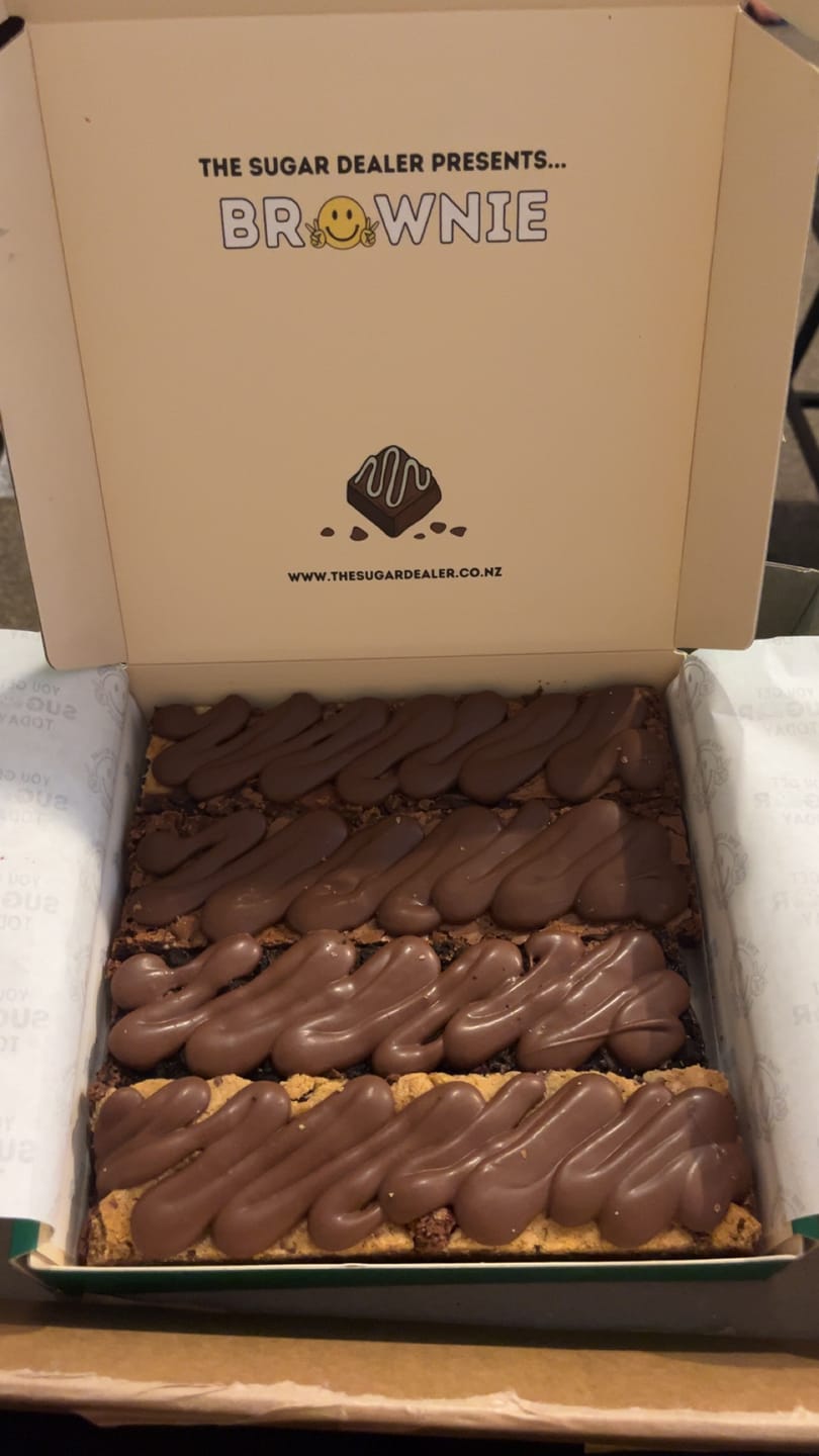 Customer photo review of Almost naked brownie